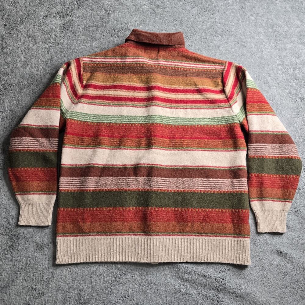 Pendleton Womens XL 100% Lambswool Southwestern Aztec Cardigan Sweater‎ - Picture 13 of 16